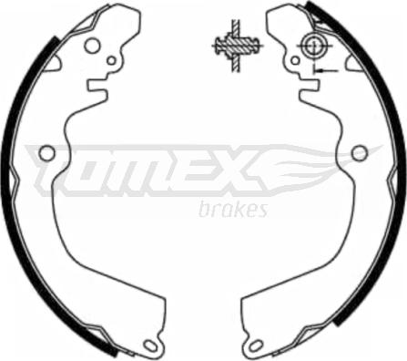 TOMEX brakes TX 21-81 - Jarrukenkäsarja inparts.fi