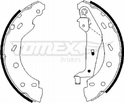 TOMEX brakes TX 21-75 - Jarrukenkäsarja inparts.fi