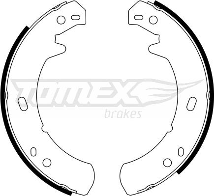 TOMEX brakes TX 23-24 - Jarrukenkäsarja inparts.fi