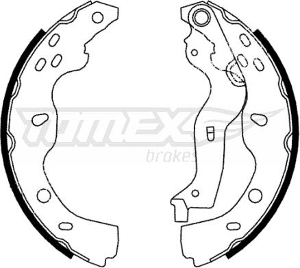 TOMEX brakes TX 22-38 - Jarrukenkäsarja inparts.fi