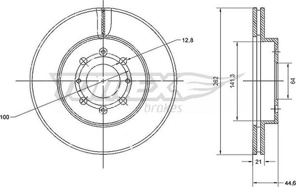 TOMEX brakes TX 70-68 - Jarrulevy inparts.fi