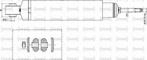 TOOR SG58500 - Iskunvaimennin inparts.fi