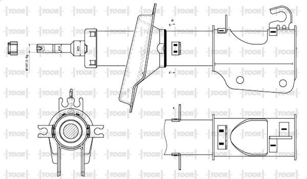 TOOR SG14480 - Iskunvaimennin inparts.fi