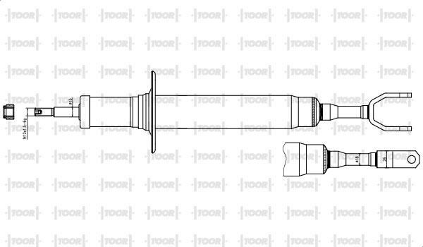 TOOR SG14840 - Iskunvaimennin inparts.fi