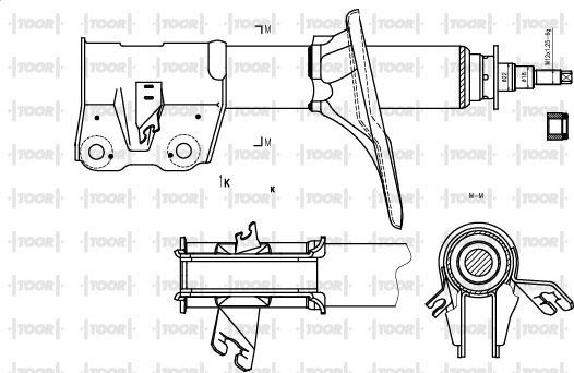 TOOR SG15510 - Iskunvaimennin inparts.fi