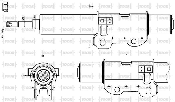 TOOR SG16380 - Iskunvaimennin inparts.fi