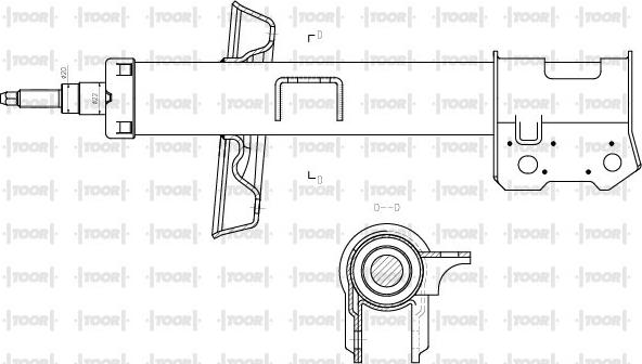 TOOR SG10901 - Iskunvaimennin inparts.fi