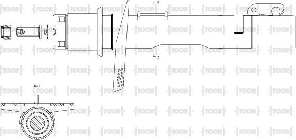 TOOR SG10450 - Iskunvaimennin inparts.fi