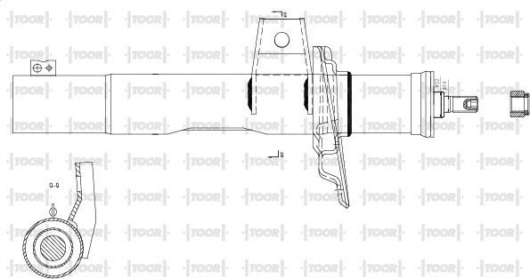 TOOR SG10580 - Iskunvaimennin inparts.fi