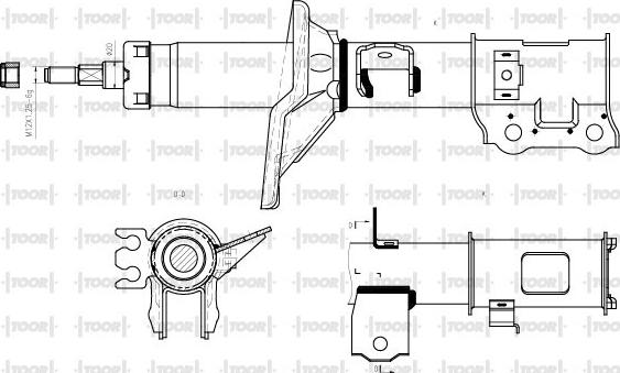 TOOR SG11580 - Iskunvaimennin inparts.fi