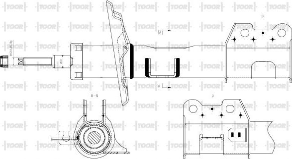 TOOR SG11650 - Iskunvaimennin inparts.fi