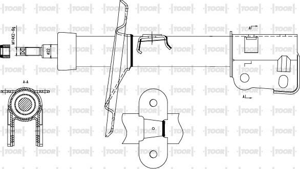 TOOR SG11250 - Iskunvaimennin inparts.fi