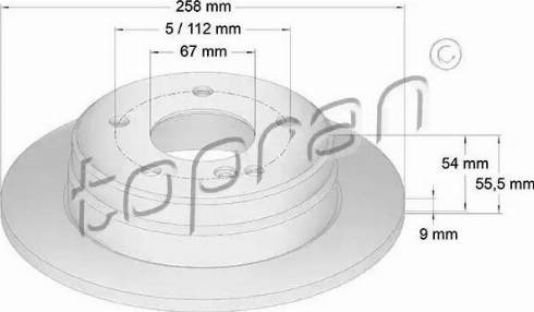 Topran 400 861 - Jarrulevy inparts.fi