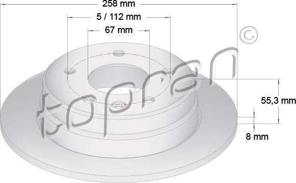 Topran 401 056 - Jarrulevy inparts.fi