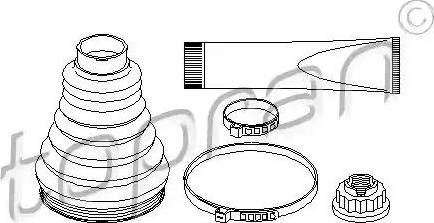 Topran 401 742 - Paljekumi, vetoakseli inparts.fi