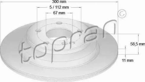 Topran 401 403 - Jarrulevy inparts.fi