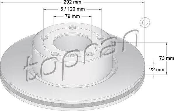 Topran 500 945 - Jarrulevy inparts.fi