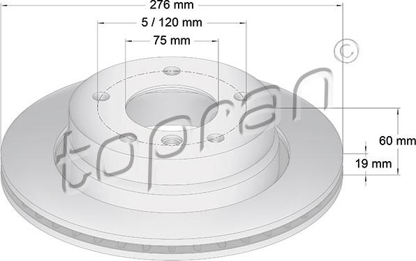 Topran 500 577 - Jarrulevy inparts.fi