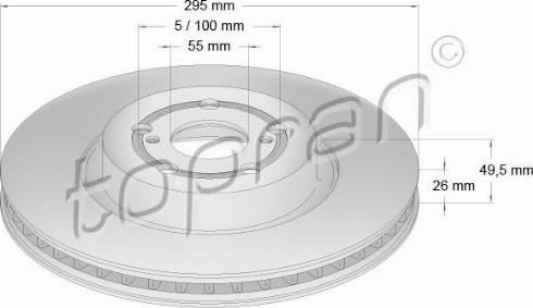 Topran 600 600 - Jarrulevy inparts.fi