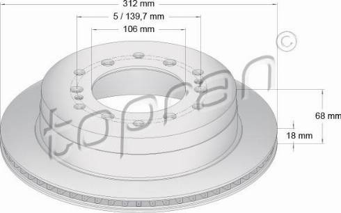 Topran 600 620 - Jarrulevy inparts.fi