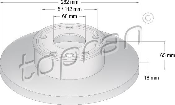 Topran 104 088 - Jarrulevy inparts.fi