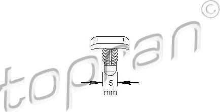 Topran 103 307 - Pidike, oven verhoilu inparts.fi
