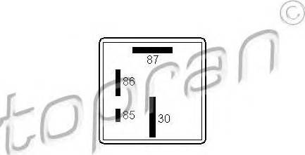 Topran 107 258 015 - Rele, hehkutuslaitos inparts.fi