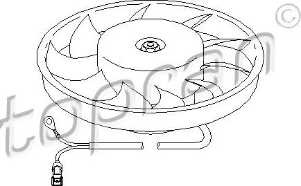 Topran 107 713 - Tuuletin, moottorin jäähdytys inparts.fi