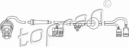 Topran 110 488 - ABS-anturi inparts.fi