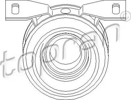 Topran 304 072 - Ripustus, kardaaniakseli inparts.fi