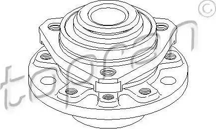 Topran 205 768 - Pyörän napa inparts.fi