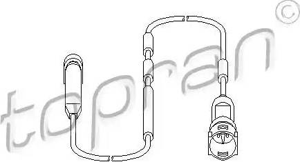 Topran 202 133 - Kulumisenilmaisin, jarrupala inparts.fi