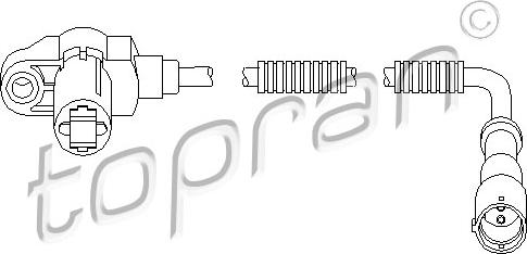 Topran 207 448 - ABS-anturi inparts.fi