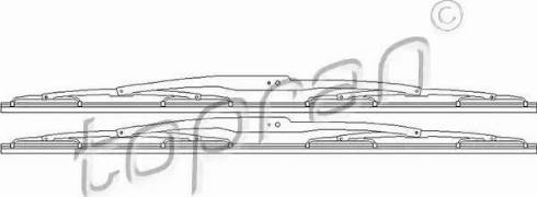 Topran 207 136 - Pyyhkijänsulka inparts.fi