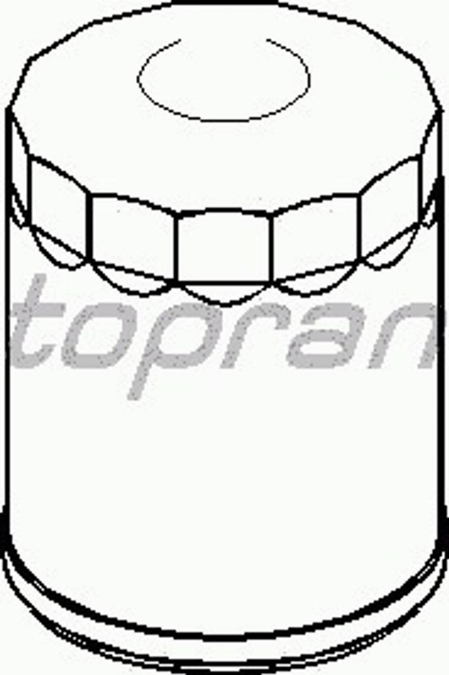 Topran 720803015 - Öljynsuodatin inparts.fi