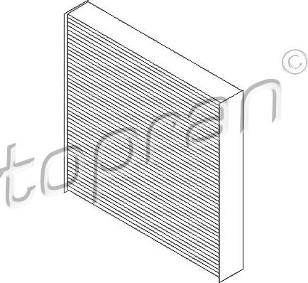 Topran 720 325 - Suodatin, sisäilma inparts.fi