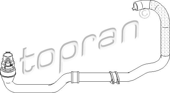 Topran 721 449 - Jäähdyttimen letku inparts.fi