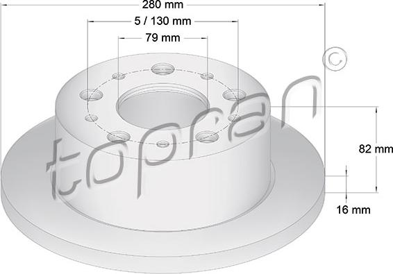 Topran 721 184 - Jarrulevy inparts.fi