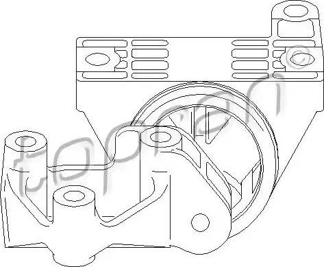 Topran 722 092 - Moottorin tuki inparts.fi