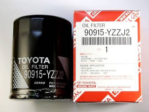 TOYOTA 90915YZZJ2 - Öljynsuodatin inparts.fi