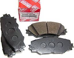 TOYOTA 0446542180 - Jarrupala, levyjarru inparts.fi