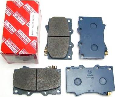 TOYOTA 04465-60240 - Jarrupala, levyjarru inparts.fi