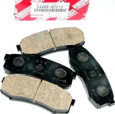 TOYOTA 04466-60010 - Jarrupala, levyjarru inparts.fi