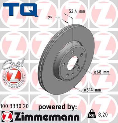 TQ TQ-BD0165 - Jarrulevy inparts.fi