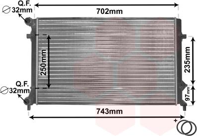 TQ TQ-58002204 - Jäähdytin,moottorin jäähdytys inparts.fi