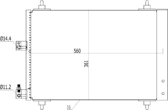 TQ TQ-HL-427 - Lauhdutin, ilmastointilaite inparts.fi