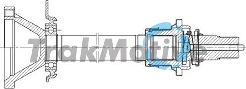 TrakMotive 35-0010 - Vetoakseli inparts.fi