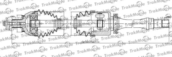 TrakMotive 30-1141 - Vetoakseli inparts.fi