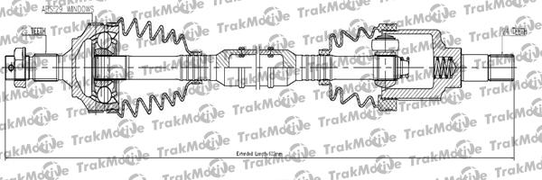 TrakMotive 30-1226 - Vetoakseli inparts.fi