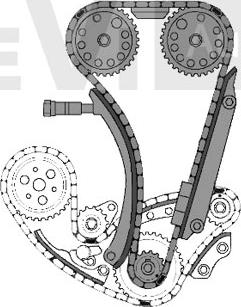 Trevi Automotive KC1040 - Jakoketjusarja inparts.fi